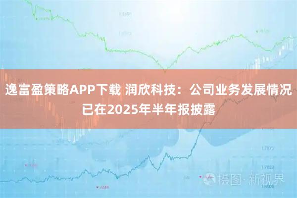 逸富盈策略APP下载 润欣科技：公司业务发展情况已在2025年半年报披露