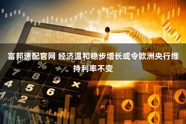富邦速配官网 经济温和稳步增长或令欧洲央行维持利率不变