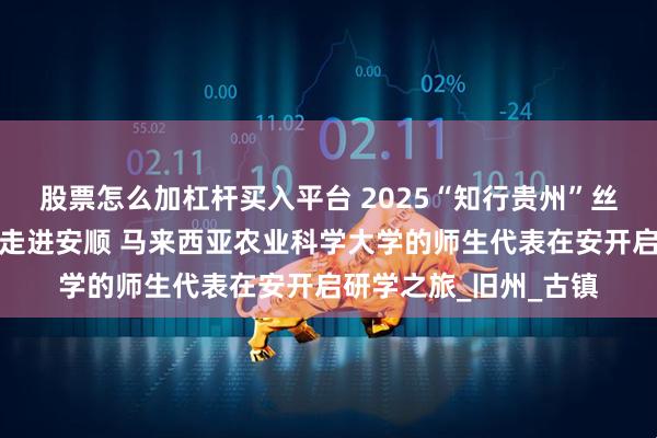 股票怎么加杠杆买入平台 2025“知行贵州”丝绸之路青年交流活动走进安顺 马来西亚农业科学大学的师生代表在安开启研学之旅_旧州_古镇