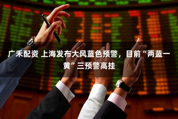 广禾配资 上海发布大风蓝色预警，目前“两蓝一黄”三预警高挂